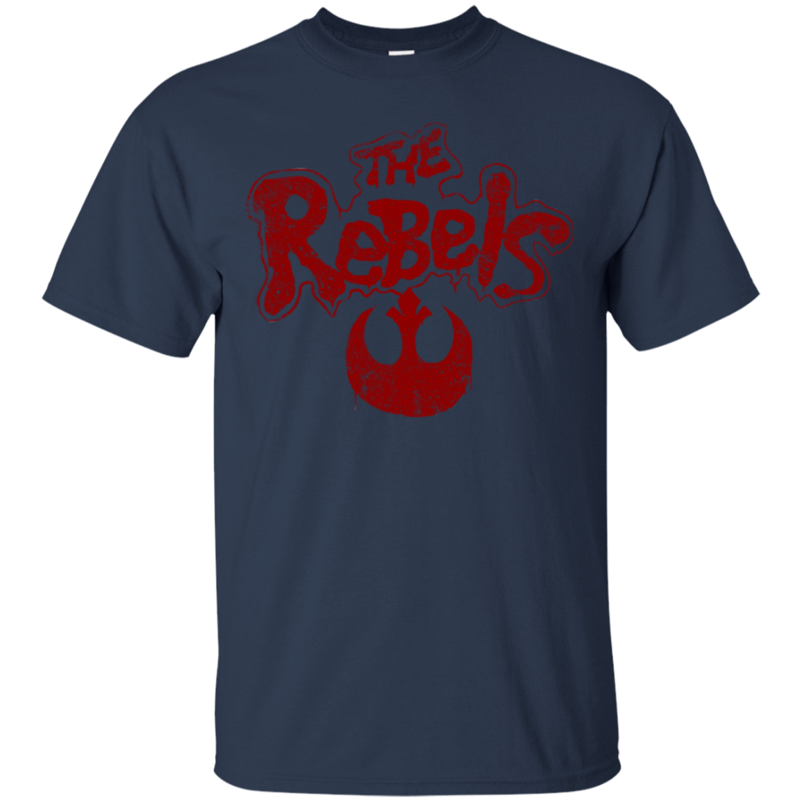 T-Shirts Navy / Small The Rebels (1) T-Shirt