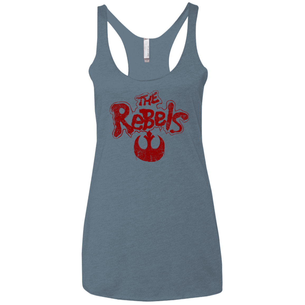 T-Shirts Indigo / X-Small The Rebels (1) Women's Triblend Racerback Tank