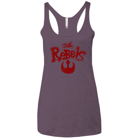 T-Shirts Vintage Purple / X-Small The Rebels (1) Women's Triblend Racerback Tank
