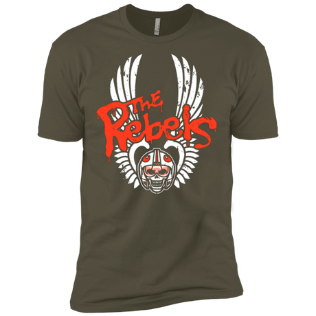 T-Shirts Military Green / X-Small THE REBELS Men's Premium T-Shirt