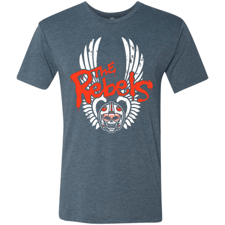 T-Shirts Indigo / Small THE REBELS Men's Triblend T-Shirt