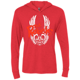 T-Shirts Vintage Red / X-Small THE REBELS Triblend Long Sleeve Hoodie Tee