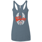 T-Shirts Indigo / X-Small THE REBELS Women's Triblend Racerback Tank