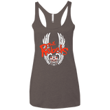 T-Shirts Macchiato / X-Small THE REBELS Women's Triblend Racerback Tank