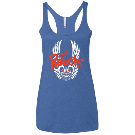 T-Shirts Vintage Royal / X-Small THE REBELS Women's Triblend Racerback Tank