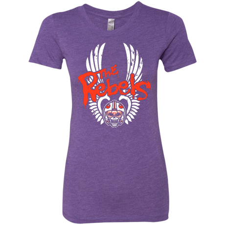 T-Shirts Purple Rush / Small THE REBELS Women's Triblend T-Shirt