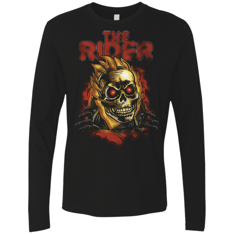 T-Shirts Black / Small THE RIDER Men's Premium Long Sleeve
