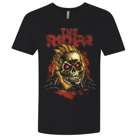 T-Shirts Black / X-Small THE RIDER Men's Premium V-Neck