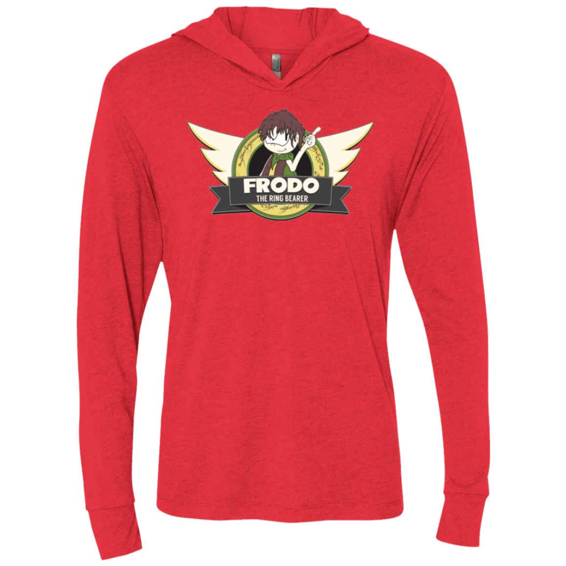 T-Shirts Vintage Red / X-Small The Ring Bearer Triblend Long Sleeve Hoodie Tee
