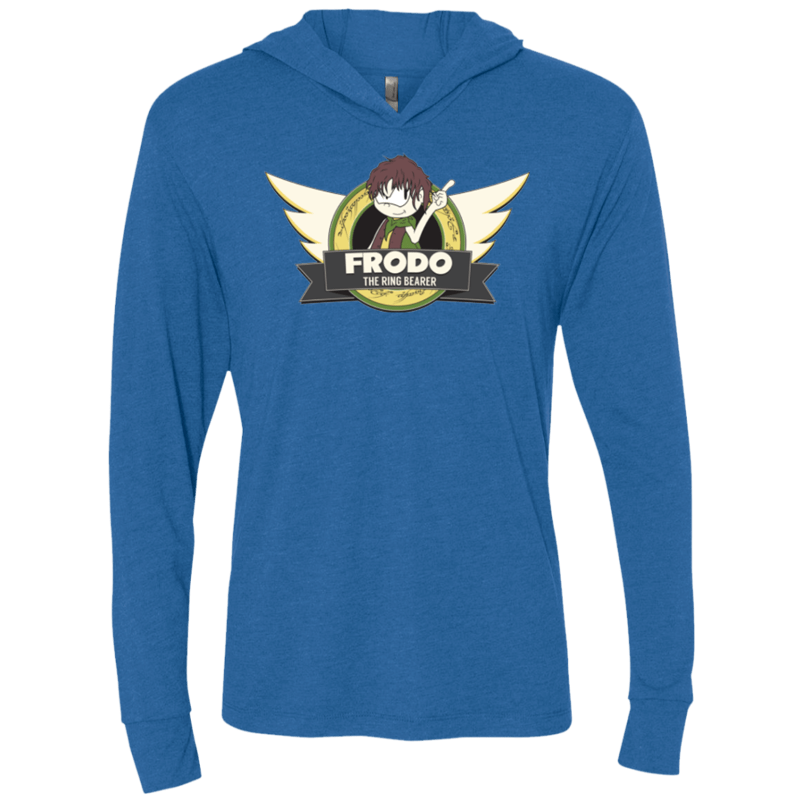 T-Shirts Vintage Royal / X-Small The Ring Bearer Triblend Long Sleeve Hoodie Tee