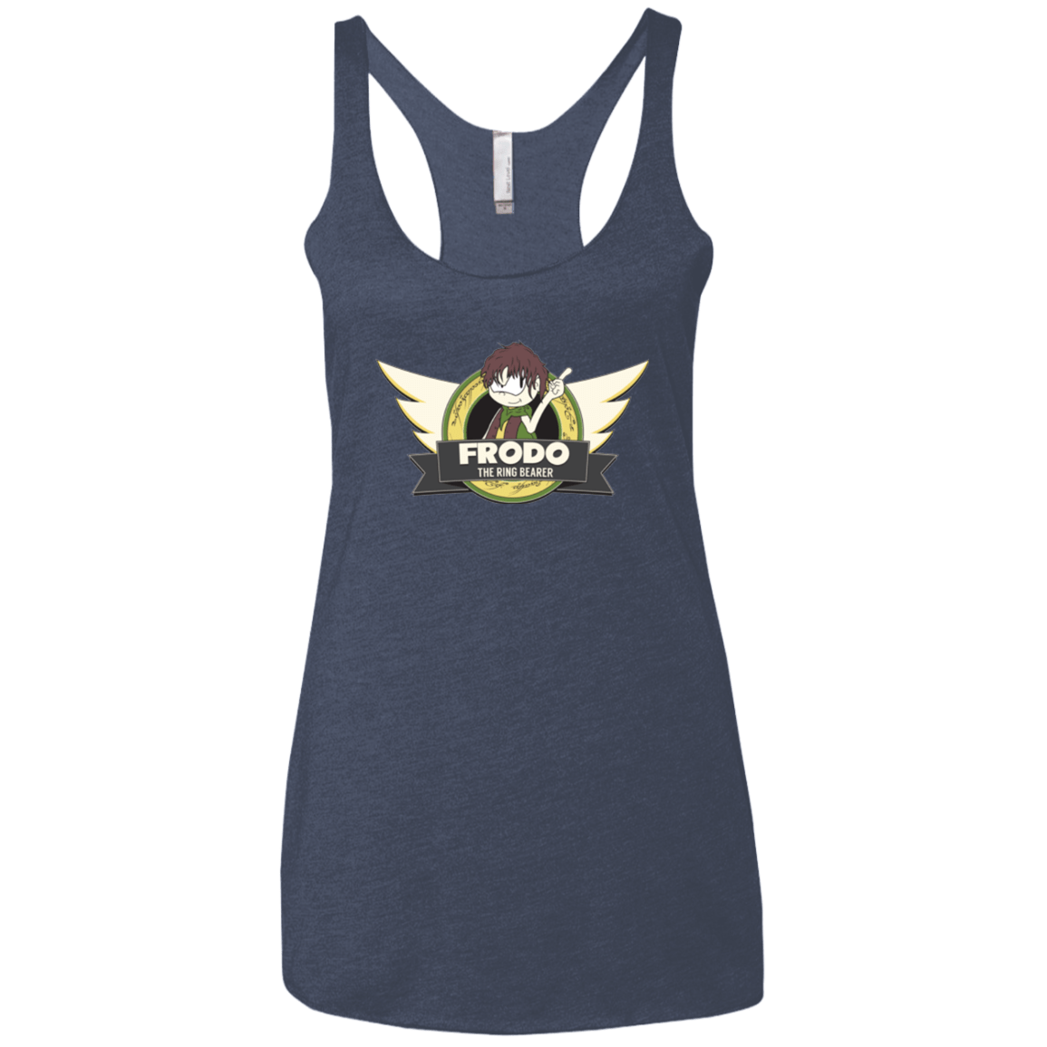 T-Shirts Vintage Navy / X-Small The Ring Bearer Women's Triblend Racerback Tank