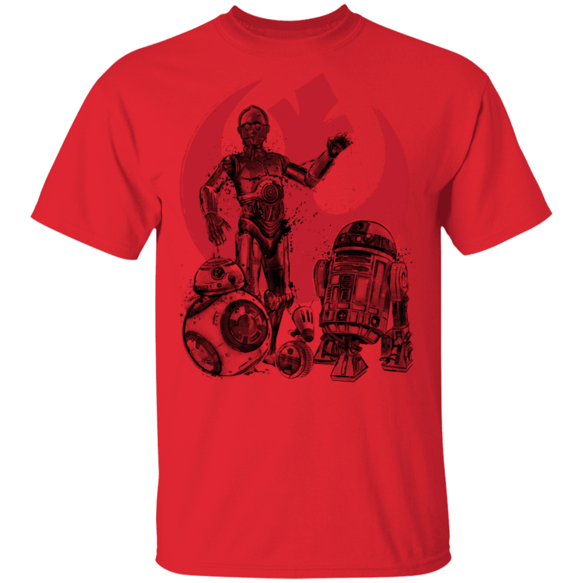 T-Shirts Red / S The Rise of Droids T-Shirt