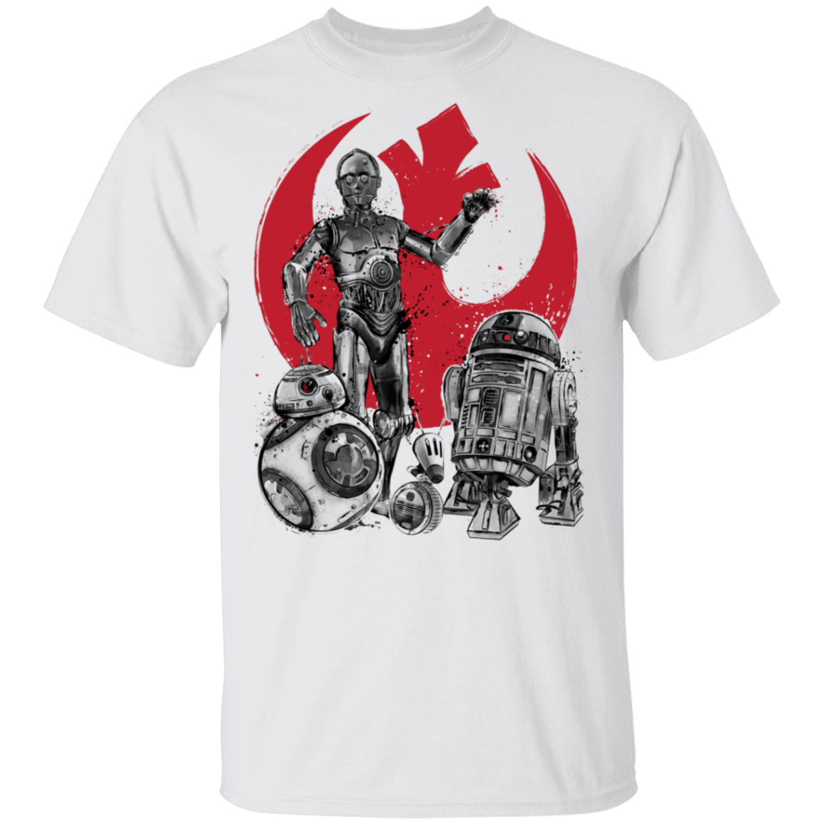 T-Shirts White / S The Rise of Droids T-Shirt