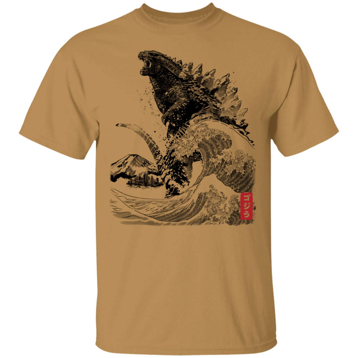 T-Shirts Old Gold / S The Rise of Gojira T-Shirt