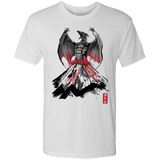 T-Shirts Heather White / S The Rise of the Fire Pteranodon Men's Triblend T-Shirt