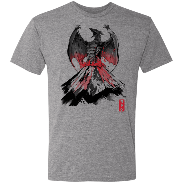 T-Shirts Premium Heather / S The Rise of the Fire Pteranodon Men's Triblend T-Shirt