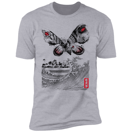 T-Shirts Heather Grey / S The Rise of the Giant Moth Men's Premium T-Shirt
