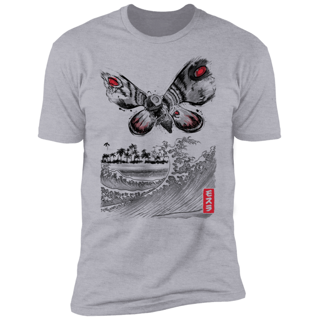 T-Shirts Heather Grey / S The Rise of the Giant Moth Men's Premium T-Shirt