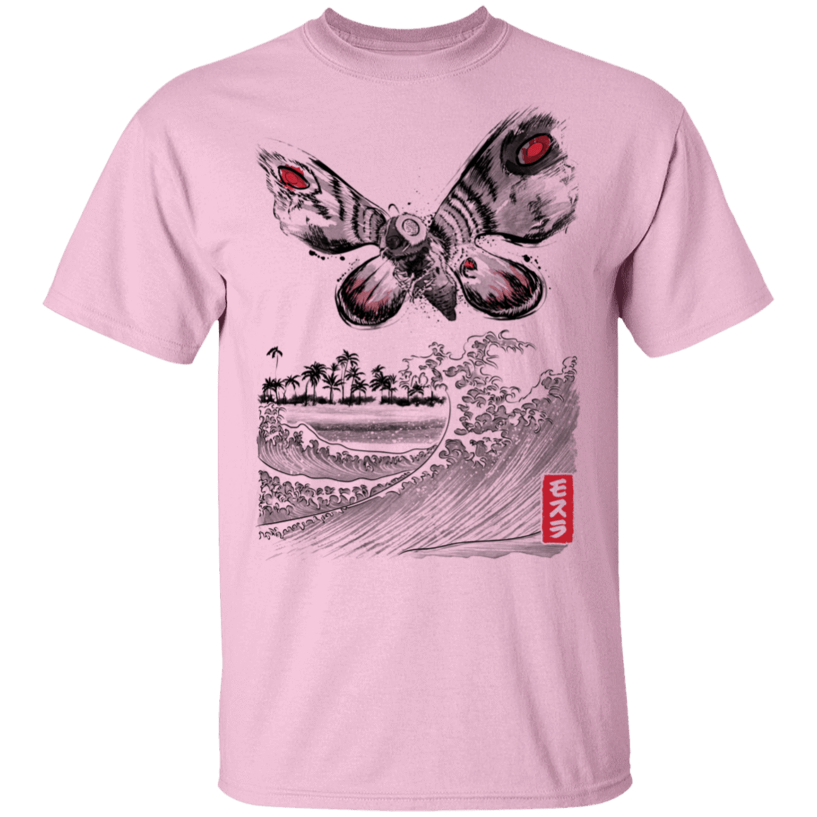 T-Shirts Light Pink / S The Rise of the Giant Moth T-Shirt