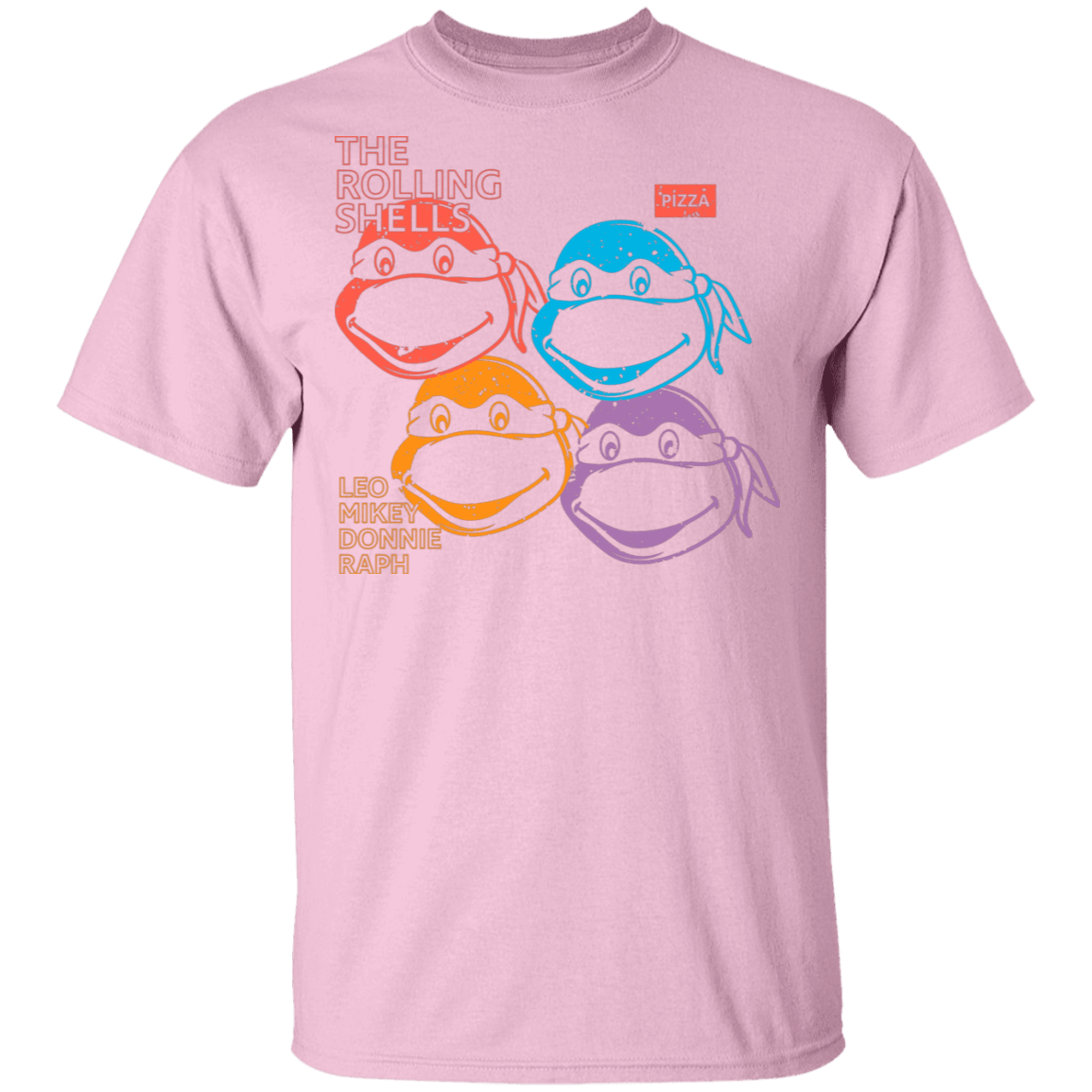 T-Shirts Light Pink / S The Rolling Shells T-Shirt