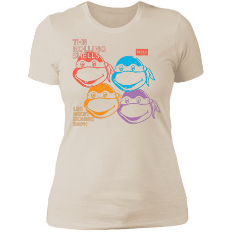 T-Shirts Ivory/ / S The Rolling Shells Women's Premium T-Shirt