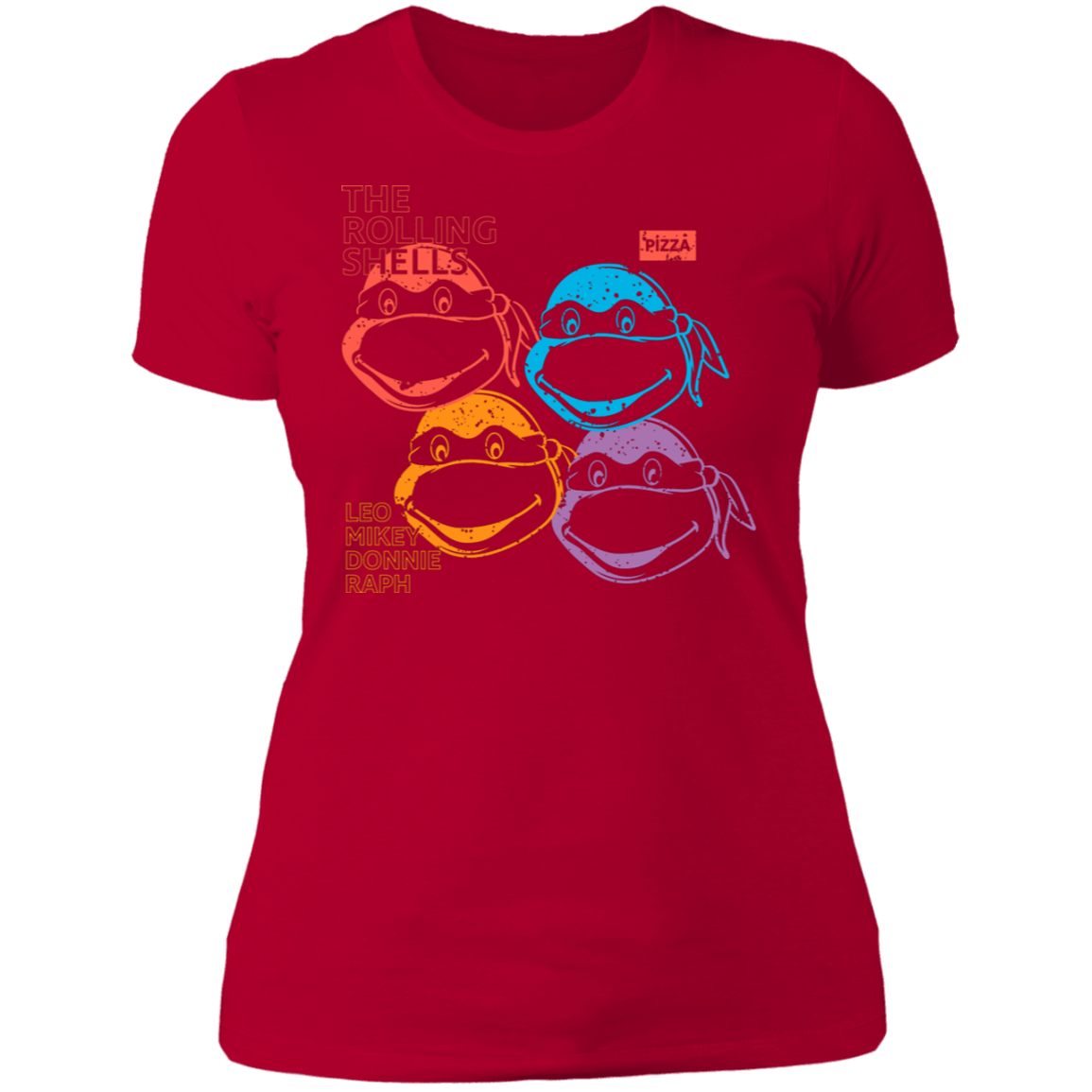T-Shirts Red / S The Rolling Shells Women's Premium T-Shirt