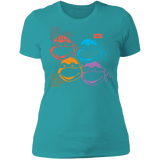 T-Shirts Tahiti Blue / S The Rolling Shells Women's Premium T-Shirt