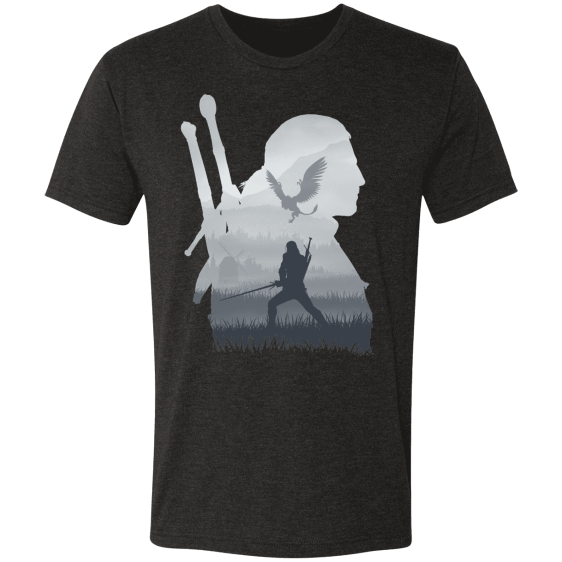 T-Shirts Vintage Black / S The Royal Griffin Men's Triblend T-Shirt