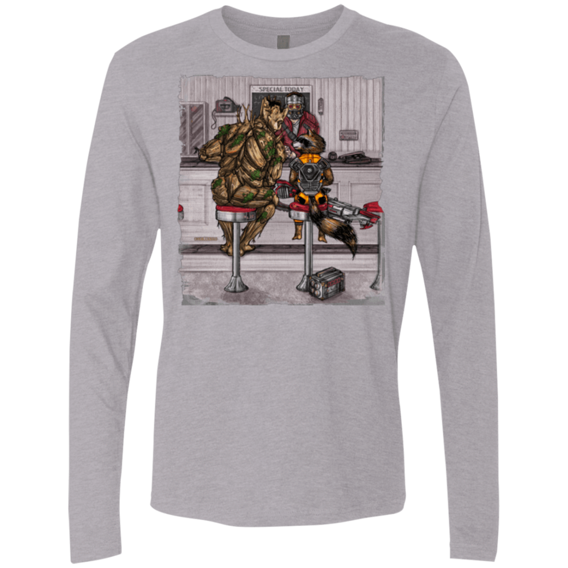 T-Shirts Heather Grey / Small The Runaways Men's Premium Long Sleeve