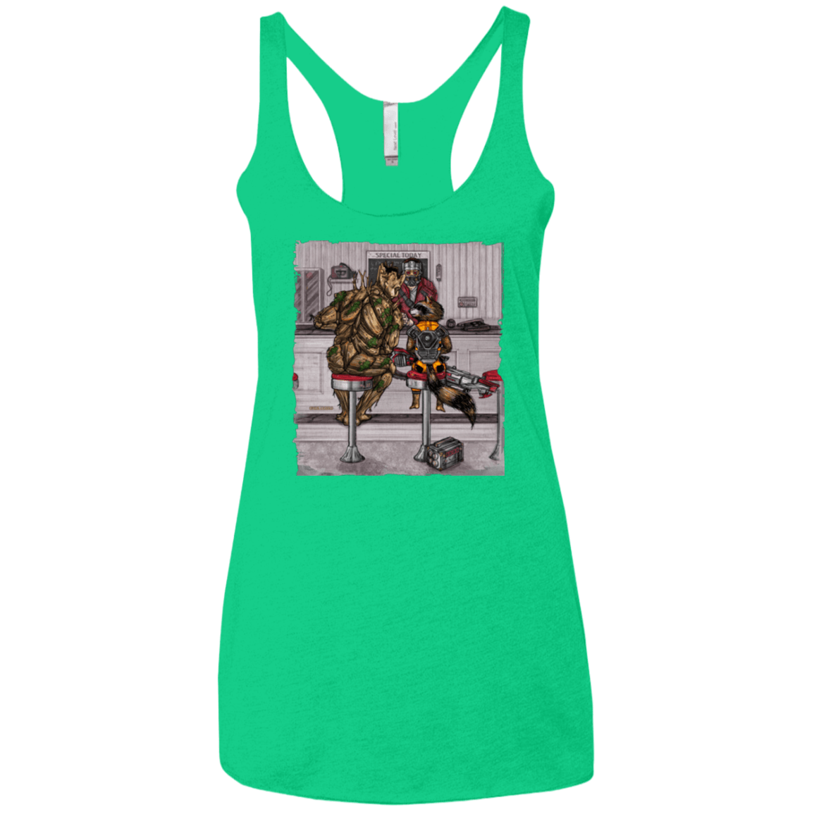 T-Shirts Envy / X-Small The Runaways Women's Triblend Racerback Tank