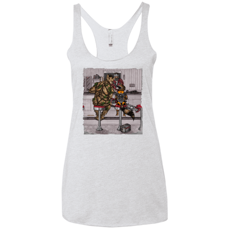 T-Shirts Heather White / X-Small The Runaways Women's Triblend Racerback Tank