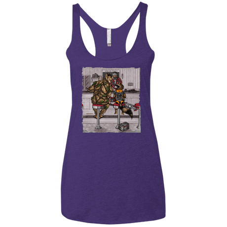 T-Shirts Purple / X-Small The Runaways Women's Triblend Racerback Tank