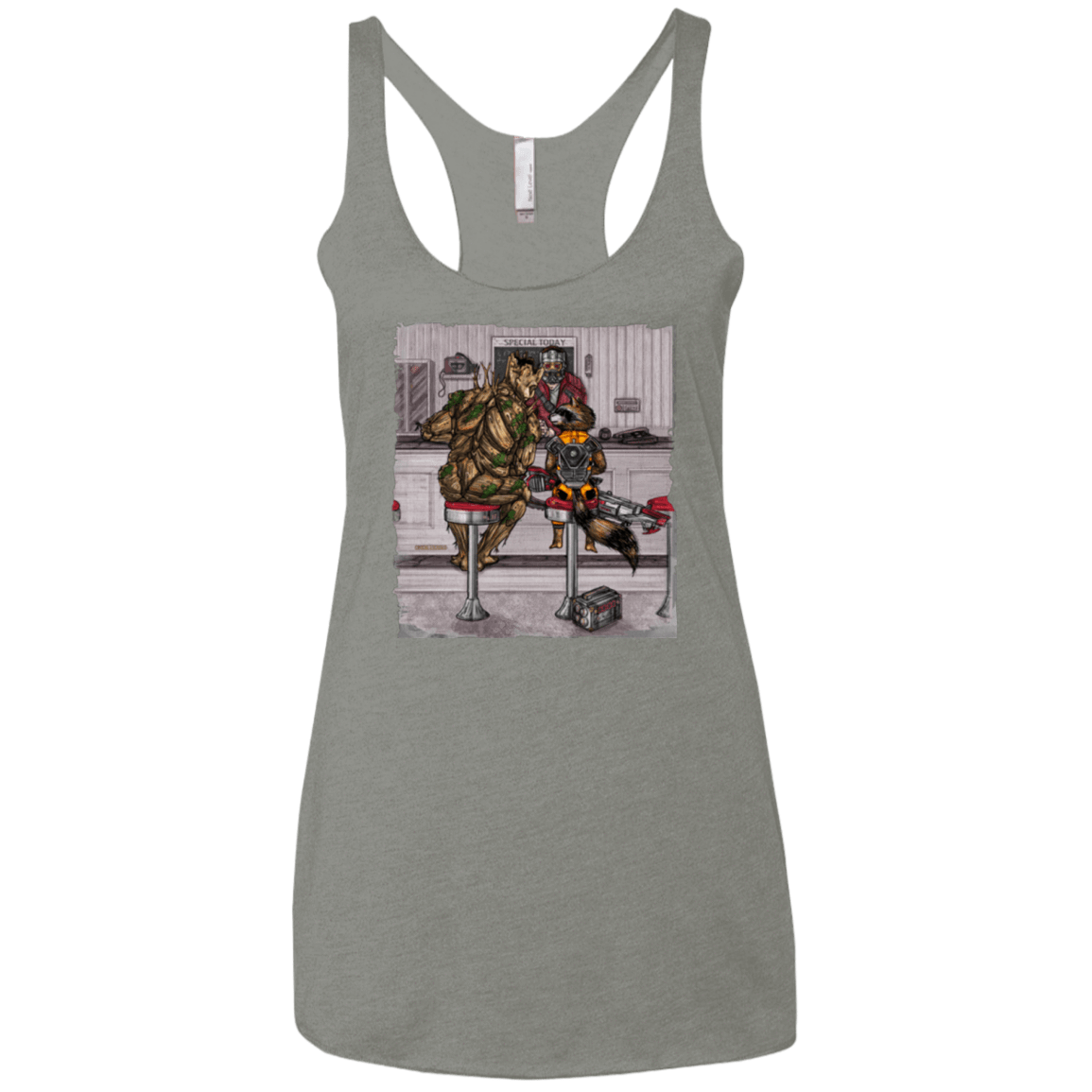 T-Shirts Venetian Grey / X-Small The Runaways Women's Triblend Racerback Tank