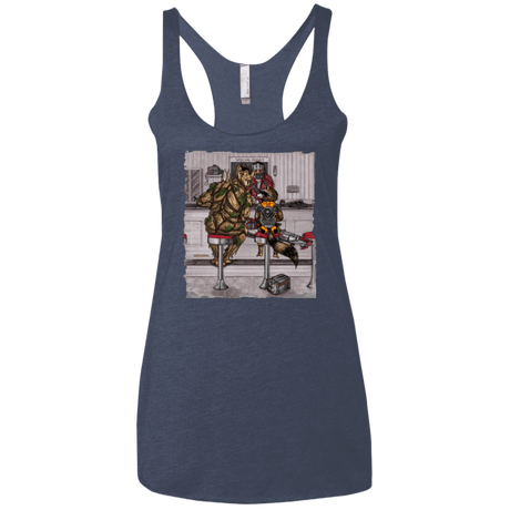 T-Shirts Vintage Navy / X-Small The Runaways Women's Triblend Racerback Tank