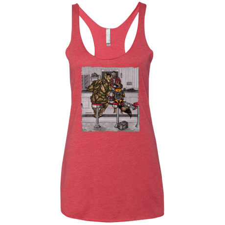 T-Shirts Vintage Red / X-Small The Runaways Women's Triblend Racerback Tank