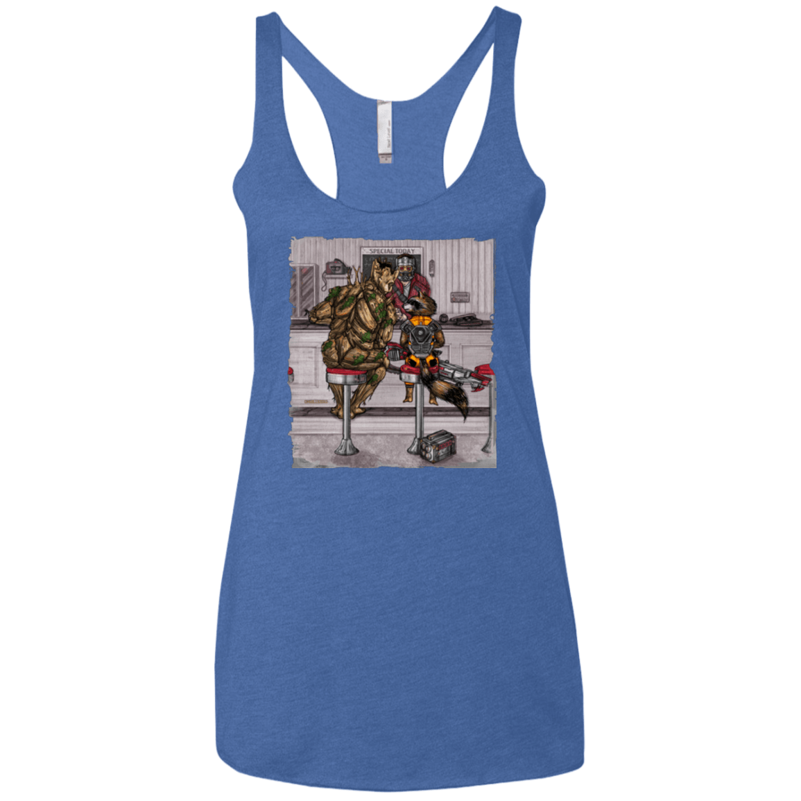 T-Shirts Vintage Royal / X-Small The Runaways Women's Triblend Racerback Tank