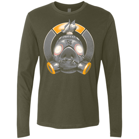 T-Shirts Military Green / Small The Ruthless Killer Men's Premium Long Sleeve