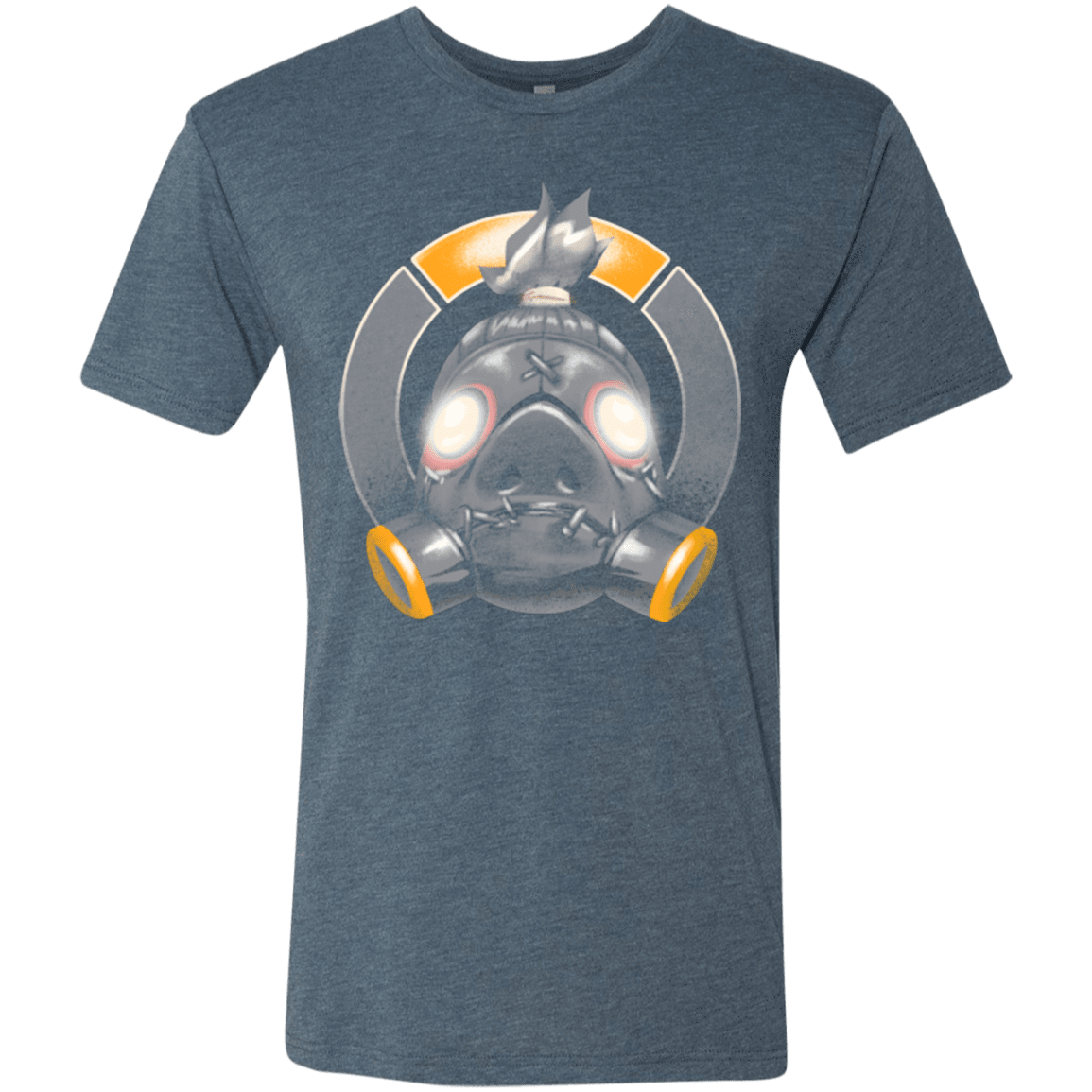 T-Shirts Indigo / Small The Ruthless Killer Men's Triblend T-Shirt