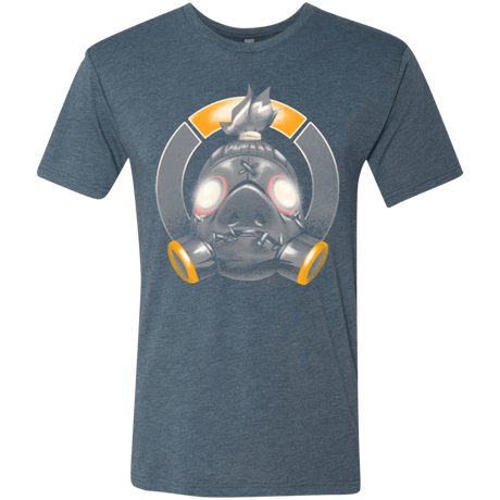 T-Shirts Indigo / Small The Ruthless Killer Men's Triblend T-Shirt