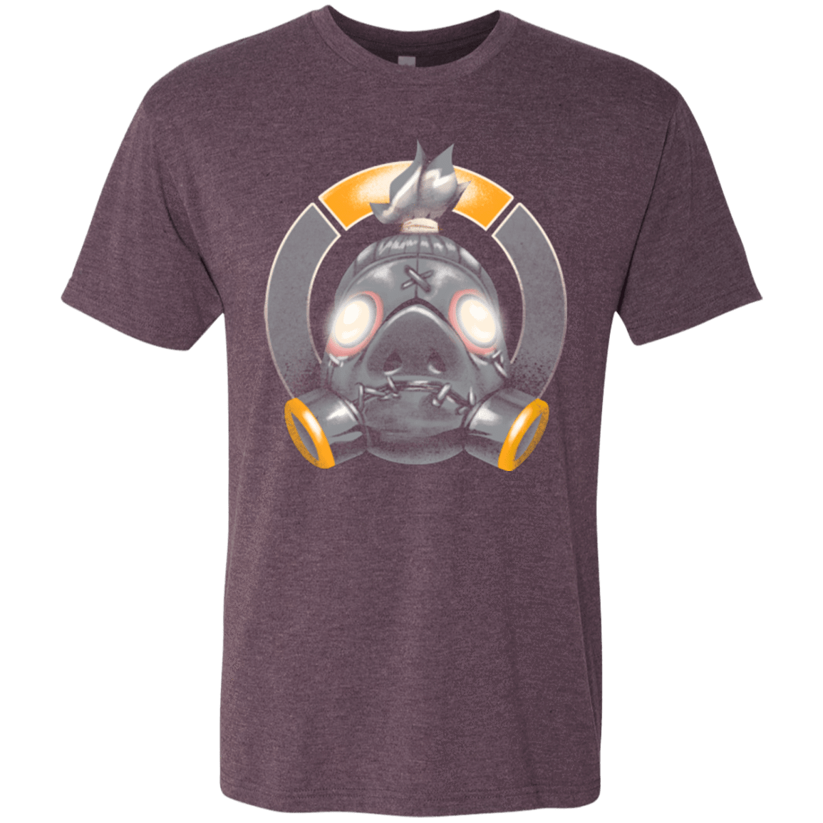 T-Shirts Vintage Purple / Small The Ruthless Killer Men's Triblend T-Shirt