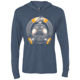 T-Shirts Indigo / X-Small The Ruthless Killer Triblend Long Sleeve Hoodie Tee