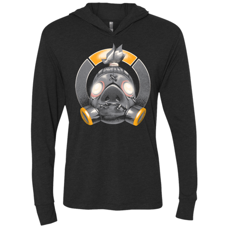 T-Shirts Vintage Black / X-Small The Ruthless Killer Triblend Long Sleeve Hoodie Tee