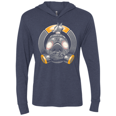 T-Shirts Vintage Navy / X-Small The Ruthless Killer Triblend Long Sleeve Hoodie Tee