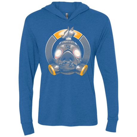 T-Shirts Vintage Royal / X-Small The Ruthless Killer Triblend Long Sleeve Hoodie Tee