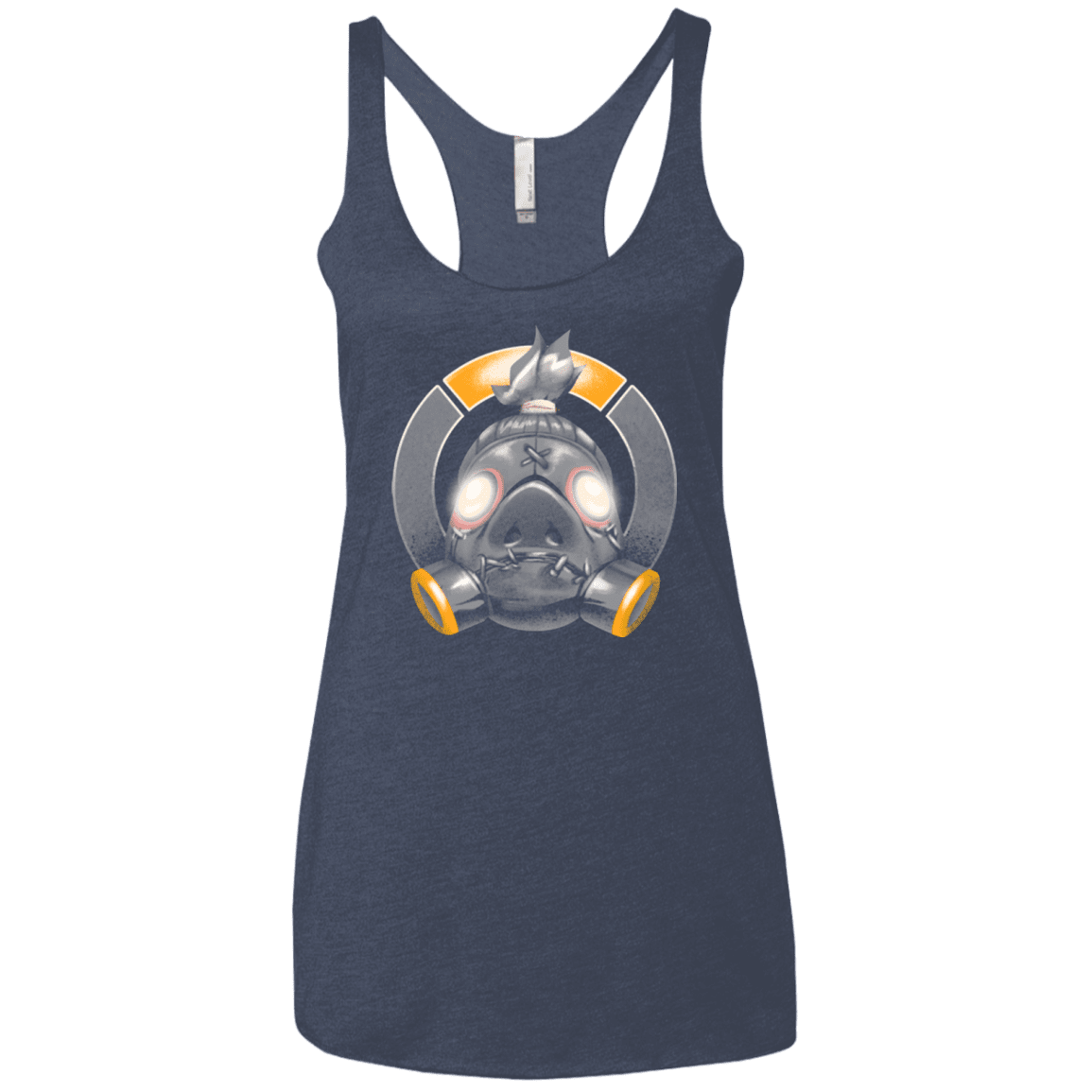T-Shirts Vintage Navy / X-Small The Ruthless Killer Women's Triblend Racerback Tank