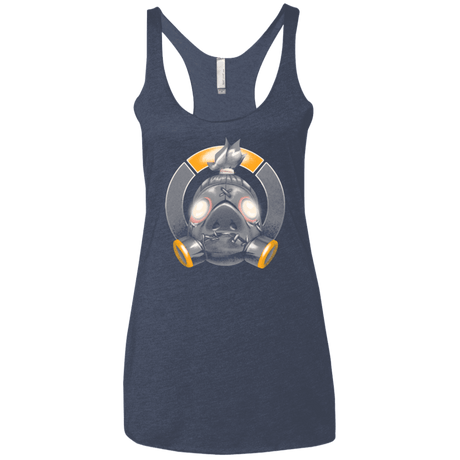 T-Shirts Vintage Navy / X-Small The Ruthless Killer Women's Triblend Racerback Tank