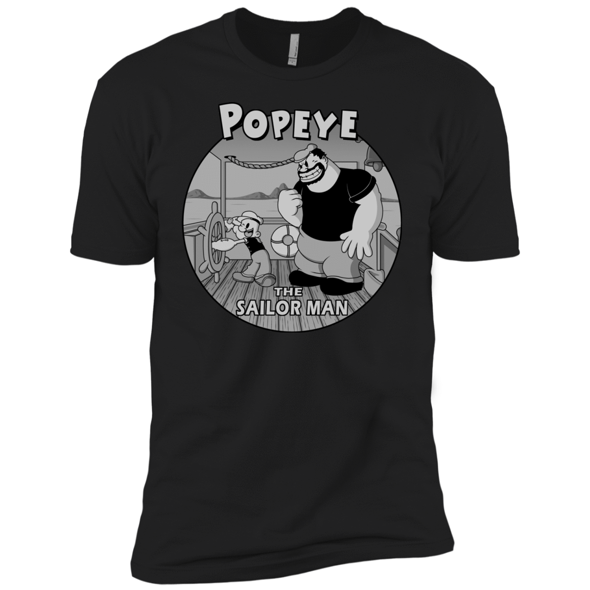 T-Shirts Black / YXS The Sailor Man Boys Premium T-Shirt