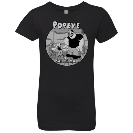 T-Shirts Black / YXS The Sailor Man Girls Premium T-Shirt