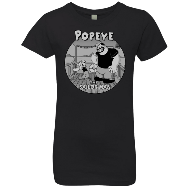 T-Shirts Black / YXS The Sailor Man Girls Premium T-Shirt