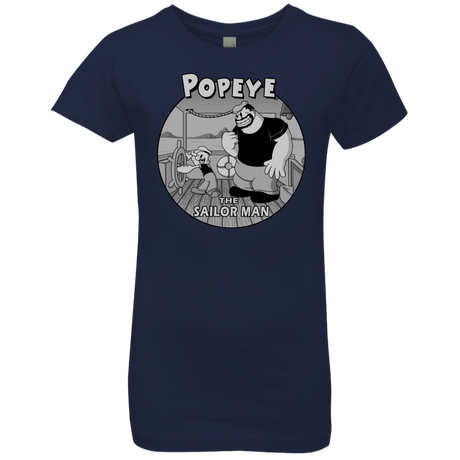 T-Shirts Midnight Navy / YXS The Sailor Man Girls Premium T-Shirt